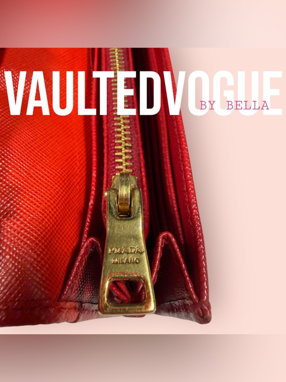❤️ PRADA Two-Tone Saffiano Leather Crossbody Bag ❤️ - Picture 12 of 16
